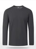 Men's Plus Size Solid Color Long Sleeve Casual T-Shirt by Simply Love