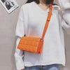Fabulous Luxury Shoulder Bag Shiny Pu Leather Crossbody Bags For Women Small Flap Handbag Designer Female Messenger Bags by Stevvex