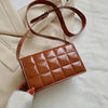 Fabulous Luxury Shoulder Bag Shiny Pu Leather Crossbody Bags For Women Small Flap Handbag Designer Female Messenger Bags by Stevvex