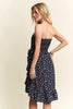 Smocked Floral Tube Dress with Pockets For Summer – FeminineFluttering Floral Tube Dress with Smocked Bodice and Convenient Pockets for a Stylish, Practical Look by Stevvex