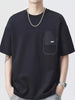 Men's Plus Size Casual Pocket Design Short Sleeve T-Shirt by Simply Love