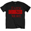 Faith No More Classic New Logo Star [T-Shirt] by Rock Band Apparel