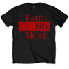 Faith No More Classic New Logo Star [T-Shirt] by Rock Band Apparel