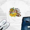 Football and Fall Y'all Graphic Tee by Anchored Grace Boutique