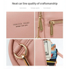 Famous Designer Mini Soft Touch Leather Small Backpack For Female And Girls Fashionable Ladies Bagpack Shoulder Bag by Stevvex