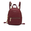 Famous Designer Mini Soft Touch Leather Small Backpack For Female And Girls Fashionable Ladies Bagpack Shoulder Bag by Stevvex