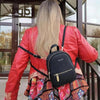 Famous Designer Mini Soft Touch Leather Small Backpack For Female And Girls Fashionable Ladies Bagpack Shoulder Bag by Stevvex