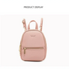 Famous Designer Mini Soft Touch Leather Small Backpack For Female And Girls Fashionable Ladies Bagpack Shoulder Bag by Stevvex