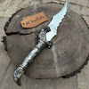 Handmade Fantasy Dagger Replicain Satin Steel with Dragon Handle by JW SteelCrafts