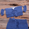 Fashion Beach Bikini Set Knitting Swimsuit Crochet Style Off Shoulder Bathing Handmade Tassels Bikini Bra Two Piece Beach Outfits For Women Crochet Tassels Hollow Out Bikini Bra Top Skirt Cover Up Dress by Stevvex
