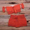 Fashion Beach Bikini Set Knitting Swimsuit Crochet Style Off Shoulder Bathing Handmade Tassels Bikini Bra Two Piece Beach Outfits For Women Crochet Tassels Hollow Out Bikini Bra Top Skirt Cover Up Dress by Stevvex