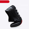 Fashion Black Men's Popular Casual Flat Shoes Outdoor Soft Soled Travel Sneakers Leather Business Non Slip Breathable Sneakers Loafers Comfort Walking Shoes For Business Work Office by Stevvex