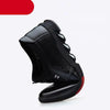 Fashion Black Men's Popular Casual Flat Shoes Outdoor Soft Soled Travel Sneakers Leather Business Non Slip Breathable Sneakers Loafers Comfort Walking Shoes For Business Work Office by Stevvex