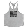 Fashion Bodybuilding Cotton Gym Sleeveless Shirt Men Fitness Vest Modern Singlet Sportswear Workout Tank Top Gym Mens Back Tank Top Vest Muscle Fashion Stringer Clothing Bodybuilding Singlets Fitness Workout Sleeveless Sports Shirt by Stevvex
