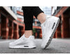 Fashion Couple Sports Running Shoes Jogging Shoes Outdoor Sports Sneakers Lace Up Unisex Walk Women's Air Athletic Running Shoes Fashion Sport Gym Jogging Tennis Fitness Sneakers by Stevvex