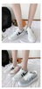 Fashion Flats Womans Sneakers Casual Breathable Vulcanized Shoes Lace Up Woman Comfort Walking White Round Head Platform Casual Sports Cute Fashion Walking School Sneakers by Stevvex