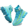 Fashion Flying Woven Sock Mens High Top Sneakers Men Non-slip Shoes Casual Shoes Running Modern Shoes Non Slip Athletic Tennis Walking Type Sneakers Hip Hop Style by Stevvex