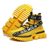 Fashion Flying Woven Sock Mens High Top Sneakers Men Non-slip Shoes Casual Shoes Running Modern Shoes Non Slip Athletic Tennis Walking Type Sneakers Hip Hop Style by Stevvex