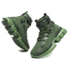 Fashion Flying Woven Sock Mens High Top Sneakers Men Non-slip Shoes Casual Shoes Running Modern Shoes Non Slip Athletic Tennis Walking Type Sneakers Hip Hop Style by Stevvex