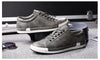 Fashion Leather Mens Shoes Soft High Quality Mens Casual Shoes Flat Footwear Classic Black White Men Fashion Walking Shoes Comfortable Modern Design by Stevvex