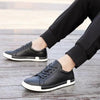 Fashion Leather Mens Shoes Soft High Quality Mens Casual Shoes Flat Footwear Classic Black White Men Fashion Walking Shoes Comfortable Modern Design by Stevvex