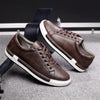 Fashion Leather Mens Shoes Soft High Quality Mens Casual Shoes Flat Footwear Classic Black White Men Fashion Walking Shoes Comfortable Modern Design by Stevvex