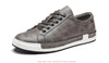 Fashion Leather Mens Shoes Soft High Quality Mens Casual Shoes Flat Footwear Classic Black White Men Fashion Walking Shoes Comfortable Modern Design by Stevvex