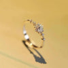 Fashion Luxury 925 Sterling Silver Snowflake Ring  - 2021 Trending Fashion Jewelry for women Wedding Band Ring Promise Love Engagement Rings