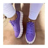 Fashion Spring New Purple Shoes Platform Sneakers Women Tenis Casual Shoes Lightweight Comfortable Vulcanize Shoes Luxury Fashion Womens Leather Sneakers by Stevvex