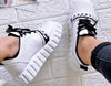 Fashion Spring New Purple Shoes Platform Sneakers Women Tenis Casual Shoes Lightweight Comfortable Vulcanize Shoes Luxury Fashion Womens Leather Sneakers by Stevvex