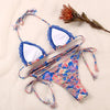 Fashion Swimwear Women Bikini Sets Women Lace Up Two Piece String Bikinis Beach Swimsuit Triangle Bathing Suit Side Tie Swimwear String Swimming Suit For Women Bathing Suit Micro Halter String Triangle Bikini by Stevvex