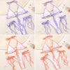 Fashion Swimwear Women Bikini Sets Women Lace Up Two Piece String Bikinis Beach Swimsuit Triangle Bathing Suit Side Tie Swimwear String Swimming Suit For Women Bathing Suit Micro Halter String Triangle Bikini by Stevvex