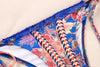 Fashion Swimwear Women Bikini Sets Women Lace Up Two Piece String Bikinis Beach Swimsuit Triangle Bathing Suit Side Tie Swimwear String Swimming Suit For Women Bathing Suit Micro Halter String Triangle Bikini by Stevvex