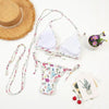 Fashion Swimwear Women Bikini Sets Women Lace Up Two Piece String Bikinis Beach Swimsuit Triangle Bathing Suit Side Tie Swimwear String Swimming Suit For Women Bathing Suit Micro Halter String Triangle Bikini by Stevvex