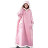 Fashion Winter Oversized Hoodies Sweatshirt Women Men Pullover Giant TV Blanket Hoodie Super Long Blanket With Sleeves Super Long Flannel Blanket with Sleeves Winter Hoodie for Women Men Giant Fleece Pullover Oversized Hoodie by Stevvex