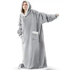 Fashion Winter Oversized Hoodies Sweatshirt Women Men Pullover Giant TV Blanket Hoodie Super Long Blanket With Sleeves Super Long Flannel Blanket with Sleeves Winter Hoodie for Women Men Giant Fleece Pullover Oversized Hoodie by Stevvex