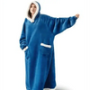 Fashion Winter Oversized Hoodies Sweatshirt Women Men Pullover Giant TV Blanket Hoodie Super Long Blanket With Sleeves Super Long Flannel Blanket with Sleeves Winter Hoodie for Women Men Giant Fleece Pullover Oversized Hoodie by Stevvex