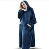 Fashion Winter Oversized Hoodies Sweatshirt Women Men Pullover Giant TV Blanket Hoodie Super Long Blanket With Sleeves Super Long Flannel Blanket with Sleeves Winter Hoodie for Women Men Giant Fleece Pullover Oversized Hoodie by Stevvex