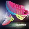 Fashion Women Lightweight Running Shoes Outdoor Sports Shoes Breathable Mesh Comfort Air Cushion Lace Up Sneakers Womans Athletic Sneakers Workout Running Shoes by Stevvex