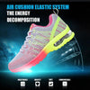 Fashion Women Lightweight Running Shoes Outdoor Sports Shoes Breathable Mesh Comfort Air Cushion Lace Up Sneakers Womans Athletic Sneakers Workout Running Shoes by Stevvex