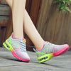 Fashion Women Lightweight Running Shoes Outdoor Sports Shoes Breathable Mesh Comfort Air Cushion Lace Up Sneakers Womans Athletic Sneakers Workout Running Shoes by Stevvex