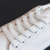 Fashion Women's Vulcanize White Shoes Spring New Casual Classic Leather Women Casual White Sneakers Casual Sports Flat Low Top Sneaker Lace-up Classic Shoes by Stevvex