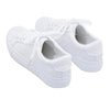 Fashion Women's Vulcanize White Shoes Spring New Casual Classic Leather Women Casual White Sneakers Casual Sports Flat Low Top Sneaker Lace-up Classic Shoes by Stevvex