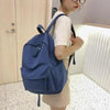 Fashionable Backpack And School Bag For Teenager Girls Stylish Anti Theft Laptop Shoulder Bags Solid Color Travel Backpack by Stevvex