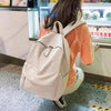Fashionable Backpack And School Bag For Teenager Girls Stylish Anti Theft Laptop Shoulder Bags Solid Color Travel Backpack by Stevvex