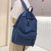 Fashionable Backpack And School Bag For Teenager Girls Stylish Anti Theft Laptop Shoulder Bags Solid Color Travel Backpack by Stevvex