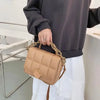 Fashionable Women's Bag Autumn Winter Female Literary Single-Shoulder Bag Chain Design Cross-Body Bag Trendy Women's Bag by Stevvex