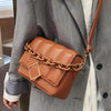 Fashionable Women's Bag Autumn Winter Female Literary Single-Shoulder Bag Chain Design Cross-Body Bag Trendy Women's Bag by Stevvex