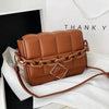 Fashionable Women's Bag Autumn Winter Female Literary Single-Shoulder Bag Chain Design Cross-Body Bag Trendy Women's Bag by Stevvex