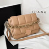Fashionable Women's Bag Autumn Winter Female Literary Single-Shoulder Bag Chain Design Cross-Body Bag Trendy Women's Bag by Stevvex